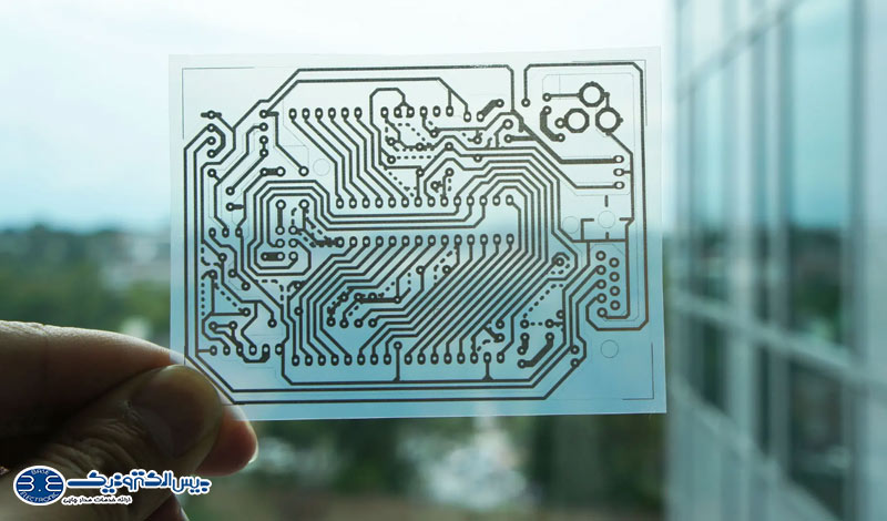 روش ساخت مدار چاپی با لمینیت و یووی